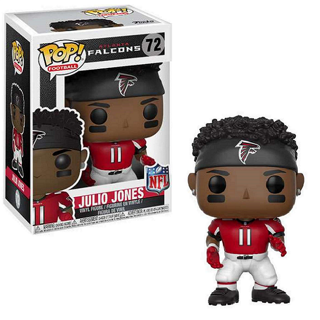  Julio Jones #72 - Atlanta Falcons Funko Pop! Football [Red Jersey] 