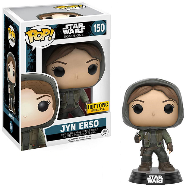  Jyn Erso #150 - Star Wars Rogue One Funko Pop! [Hot Topic Exclusive] 