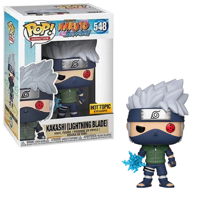  Kakashi #548 - Naruto Shippuden Funko Pop! Animation [Lightning Blade] [Hot Topic Exclusive] 