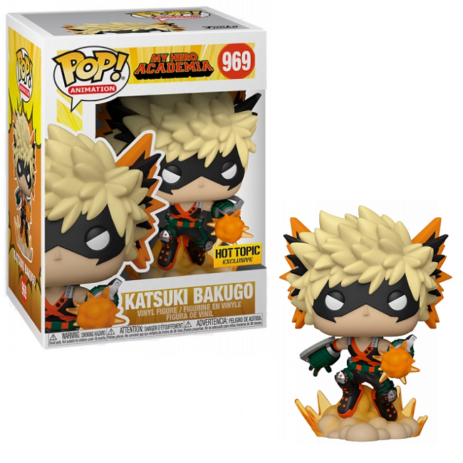  Katsuki Bakugo #969 - My Hero Academia Funko Pop! Animation [Hot Topic Exclusive] 