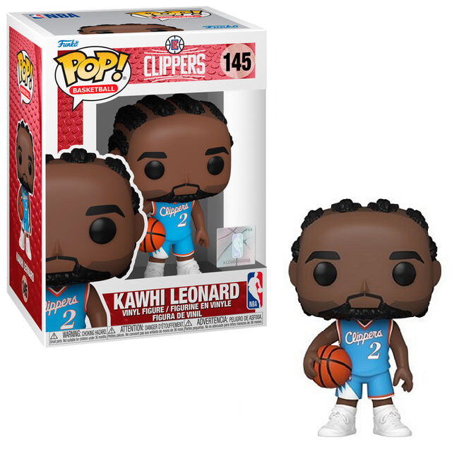  Kawhi Leonard #145 - LA Clippers Funko Pop! Basketball 