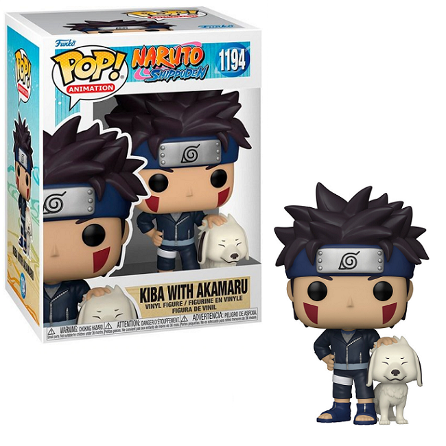  Kiba With Akamaru #1194 - Naruto Shippuden Funko Pop! Animation 