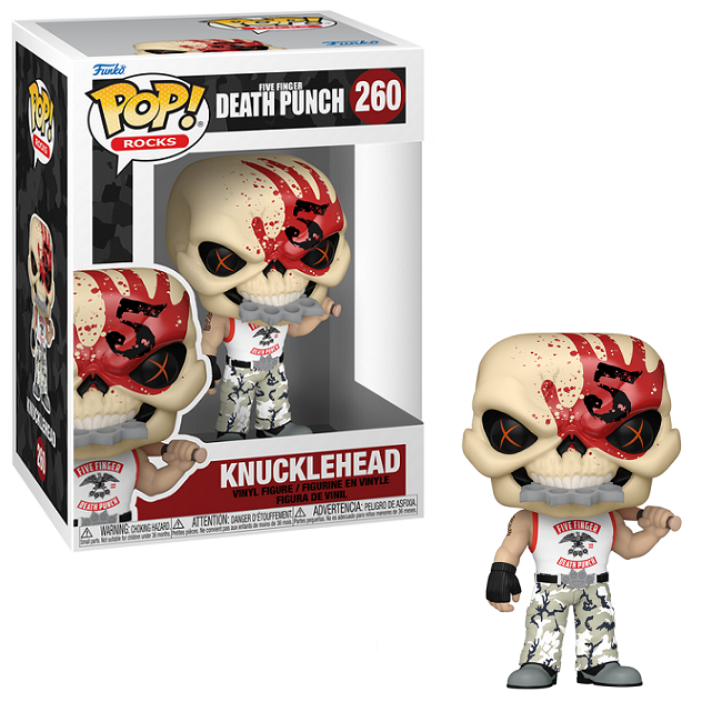  Knucklehead #260 - Five Finger Death Punch Funko Pop! Rocks 