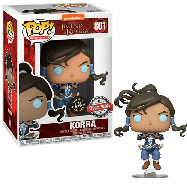  Korra #801 - The Legend of Korra Funko Pop! Animation [Gitd Chase Special Edition] 