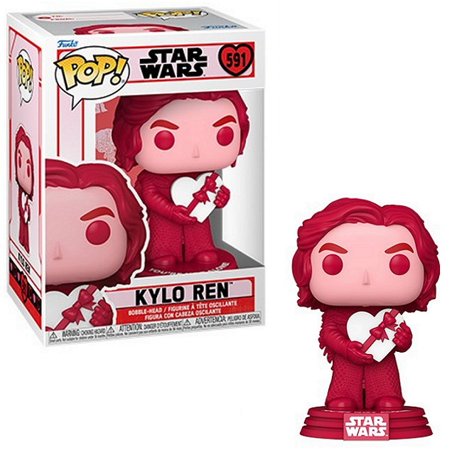  Kylo Ren #591 - Star Wars Funko Pop! [Valentines] 