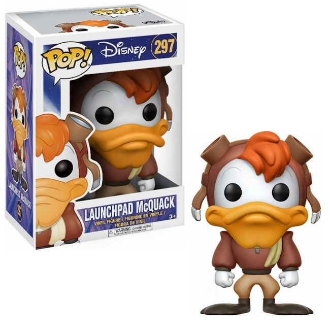  Launchpad McQuack #297 - Darkwing Duck Funko Pop! 