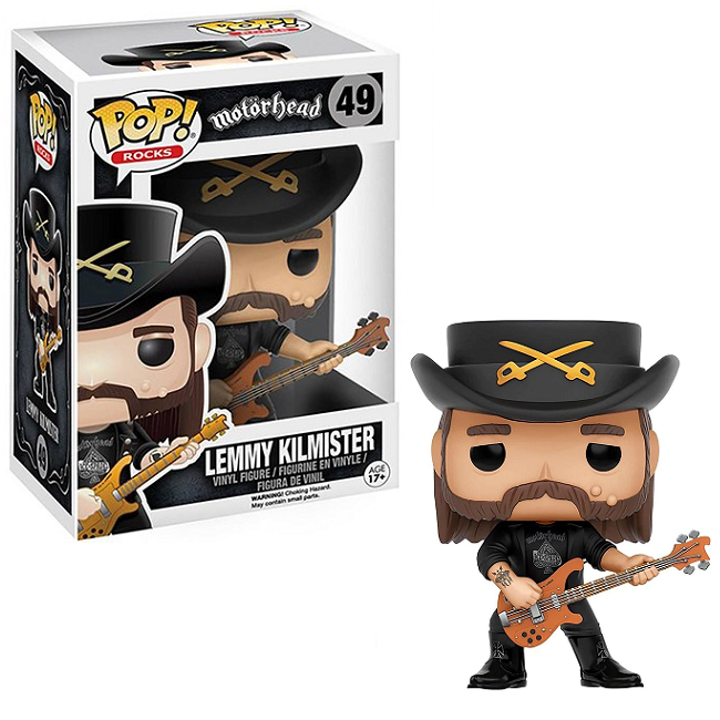  Lemmy Kilmister #49 - Motorhead Funko Pop! Rocks 