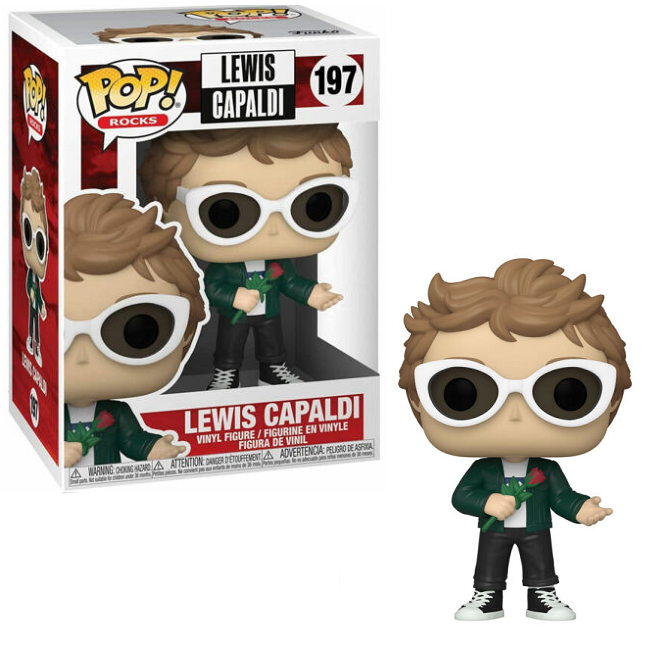  Lewis Capaldi #197 - Lewis Capaldi Funko Pop! Rocks 