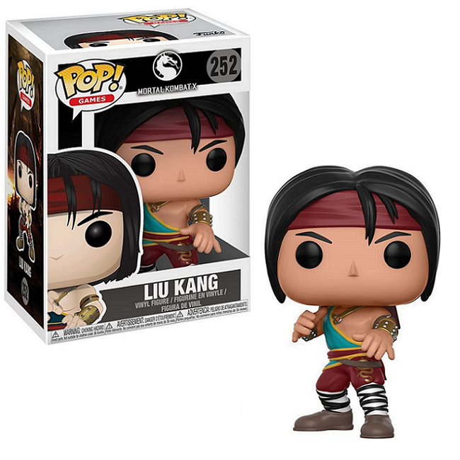  Liu Kang #252 - Mortal Kombat Funko Pop! Games 