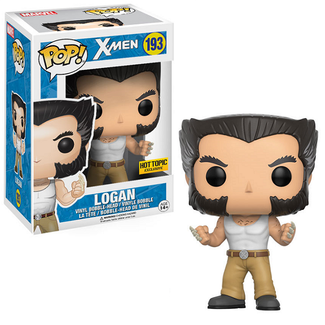  Logan #193 - X-Men Funko Pop! [Hot Topic Exclusive] 