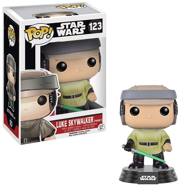  Luke Skywalker #123 - Star Wars Funko Pop! [Endor] 