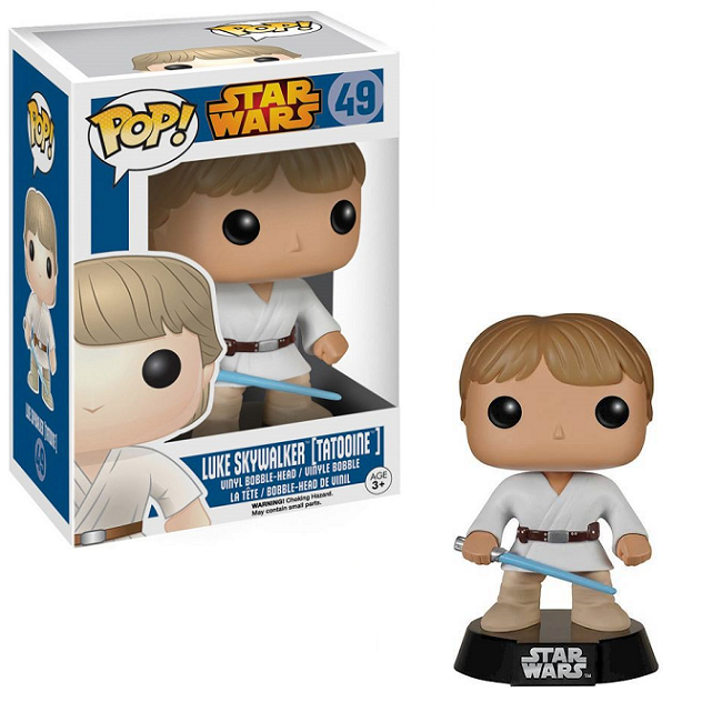  Luke Skywalker #49 - Star Wars Funko Pop! [Tatooine] 