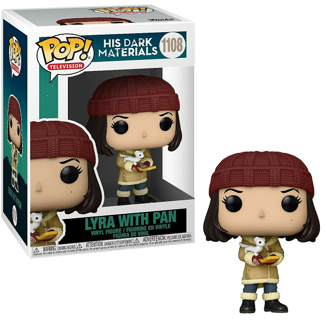  Lyra with Pan #1108 - His Dark Materials Funko Pop! TV 