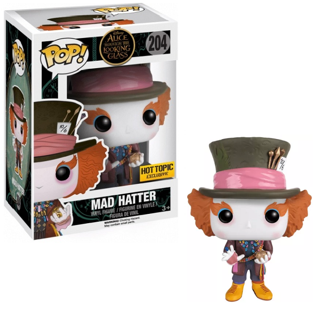  Mad Hatter #204 - Alice Through the Looking Glass Funko Pop! [Hot Topic Exclusive] 