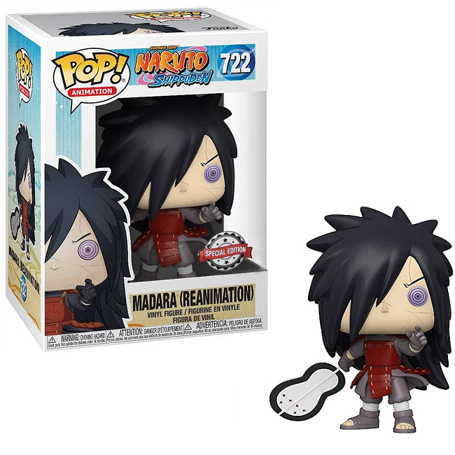  Madara #722 - Naruto Shippuden Funko Pop! Animation [Reanimation] [Special Edition] 