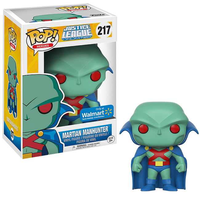  Martian Manhunter #217 – Justice League Unlimited Funko Pop! Heroes [Walmart Exclusive] 