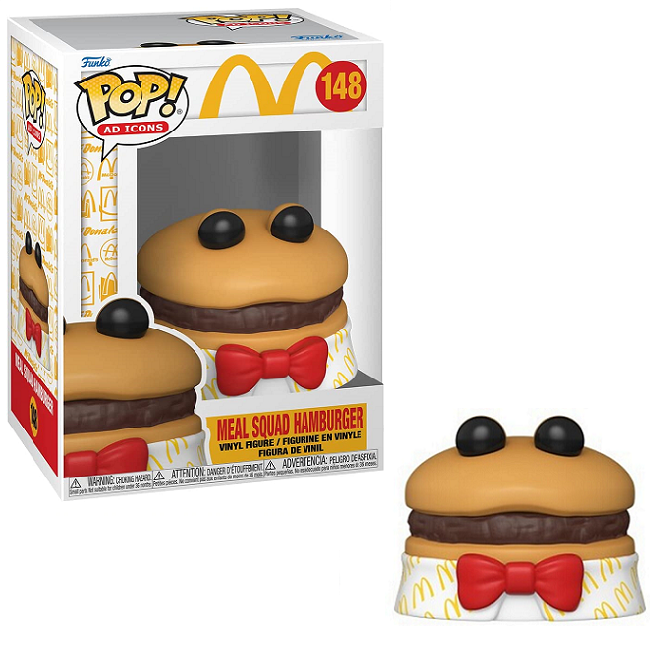  Meal Squad Hamburger #148 - McDonalds Funko Pop! Ad Icons 