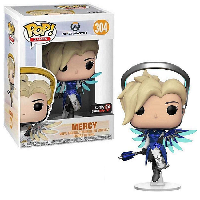  Mercy #304 - Overwatch Funko Pop! Games [GameStop Exclusive] 