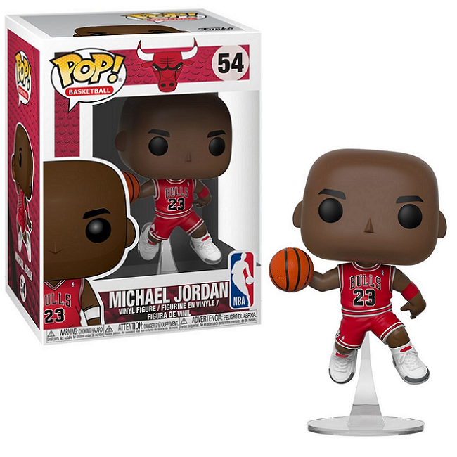 Michael Jordan #54 - Chicago Bulls Funko Pop! Basketball [Red Uniform] 