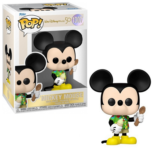  Mickey Mouse #1307 - Walt Disney World 50th Funko Pop! 