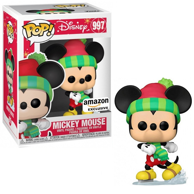  Mickey Mouse #997 - Disney Funko Pop! [Holiday Amazon Exclusive] 
