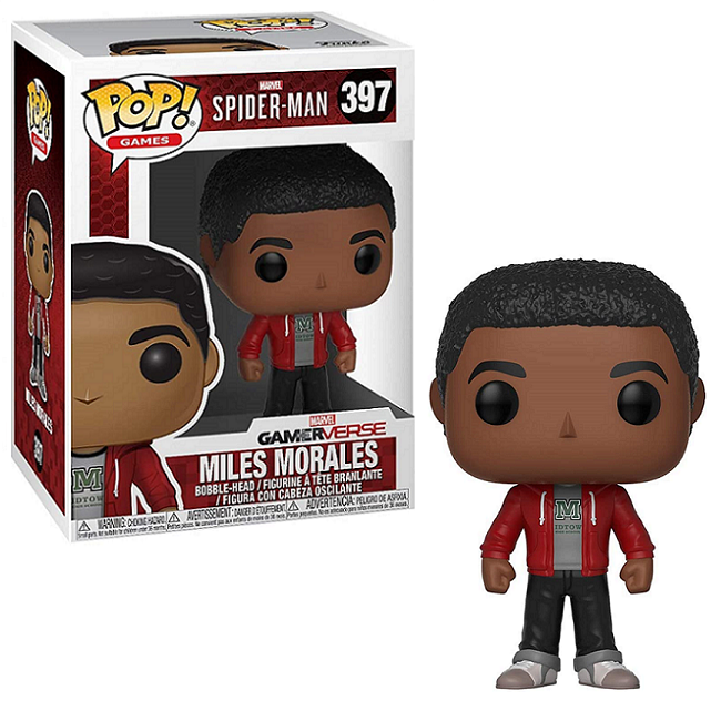  Miles Morales #397 - Spider-Man Gamerverse Funko Pop! Games 