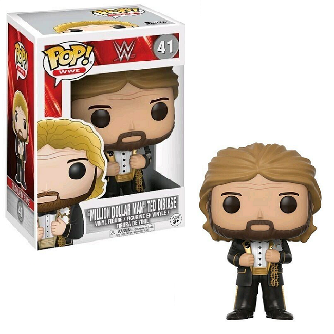  Million Dollar Man Ted Dibiase #41 - Wrestling Funko Pop! WWE [Black Suit] 
