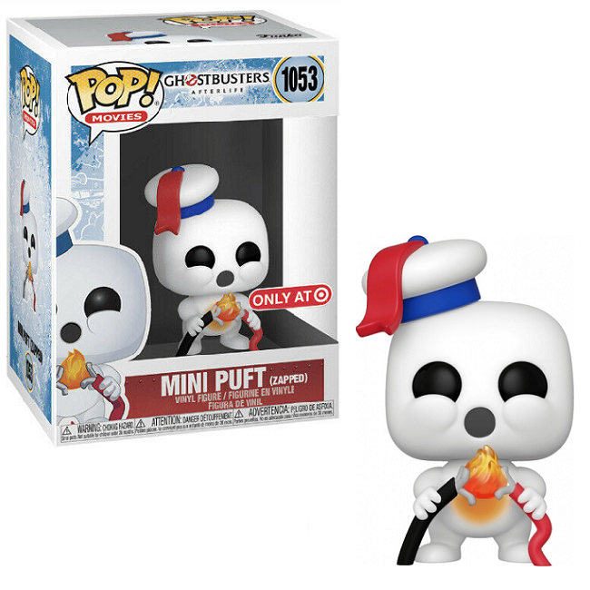  Mini Puft #1053 - Ghostbusters Afterlife Funko Pop! Movies [Zapped] [Target Exclusive] 