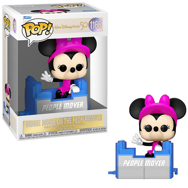  Minnie Mouse On The People Mover #1166 - WDW50 Funko Pop! 