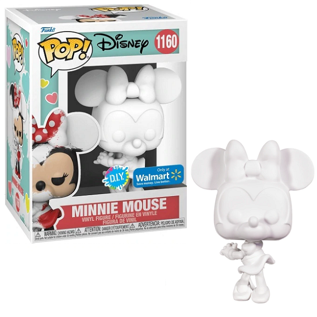  Minnie Mouse #1160 - Disney Funko Pop! [DIY Valentine’s] [WalMart Exclusive] 