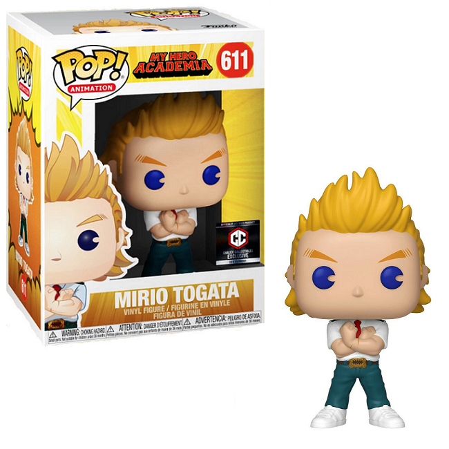  Mirio Togata #611 - My Hero Academia Funko Pop! Animation [Chalice Exclusive] 