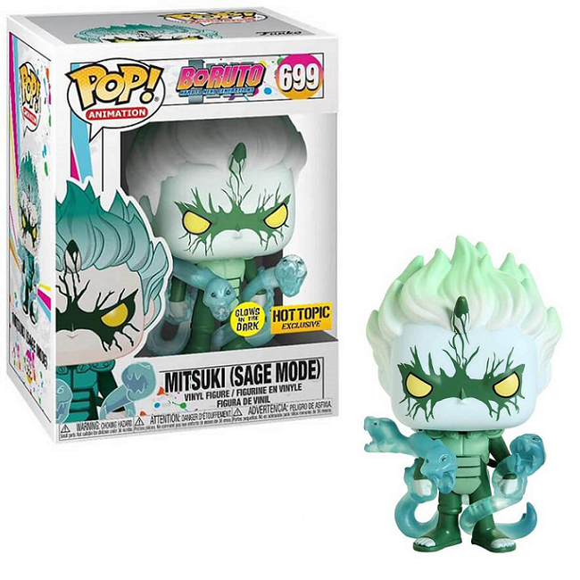  Mitsuki #699 - Boruto Funko Pop! Animation [Sage Mode] [GITD Hot Topic Exclusive] 