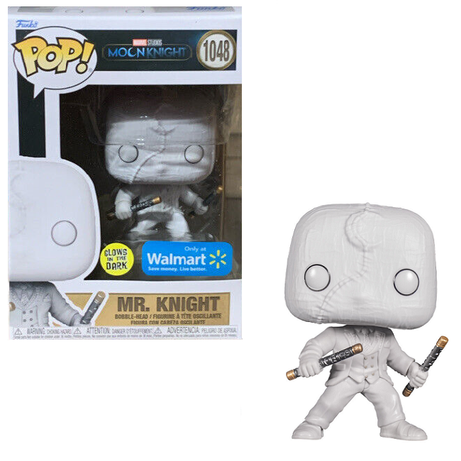  Mr Knight #1048 - Moon Knight Funko Pop! [GITD Walmart Exclusive] 