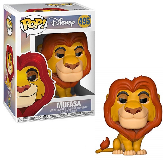  Mufasa #495 - Lion King Funko Pop! 
