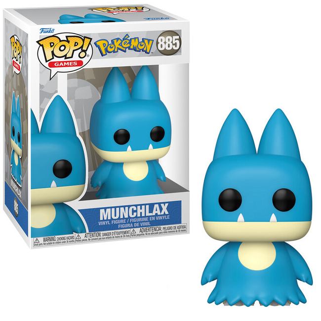  Munchlax #885 - Pokemon Funko Pop! Games 