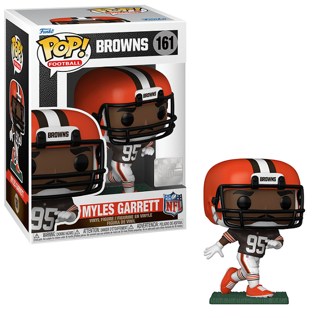  Myles Garrett #161 – Browns Funko Pop! Football [Home Uniform] 