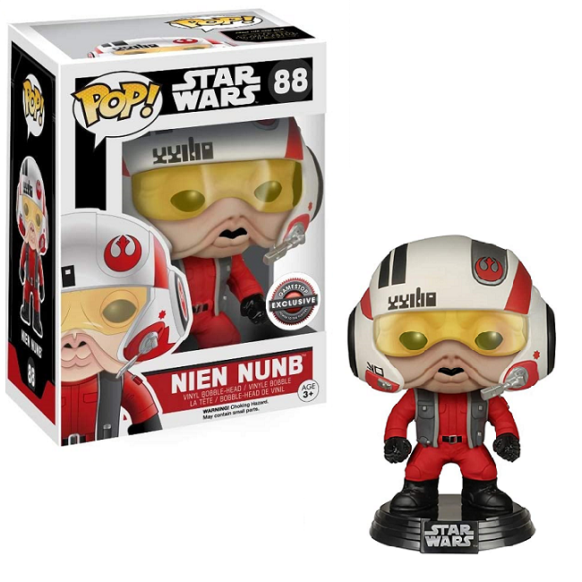  Nien Nunb #88 - Star Wars Funko Pop! [Helmet] [GameStop Exclusive] 