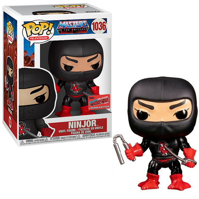 Ninjor #1036 - Masters of the Universe Funko Pop! TV [2020 NYCC Exclusive] 