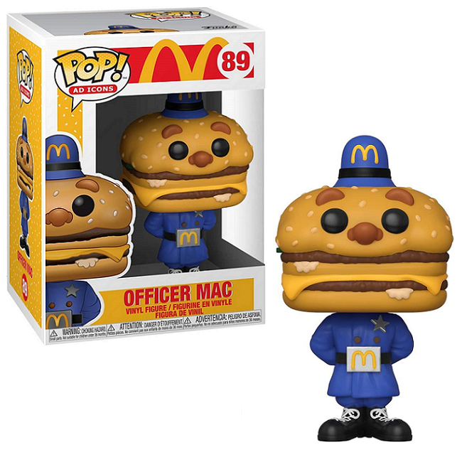  Officer Mac #89 - McDonald's Funko Pop! Ad Icons 
