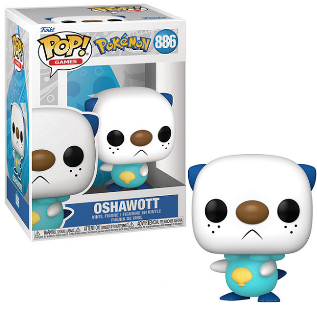  Oshawott #886 - Pokemon Funko Pop! Games 