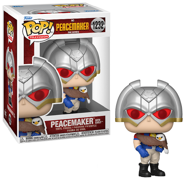  Peacemaker with Eagly #1232 - Peacemaker Funko Pop! TV 