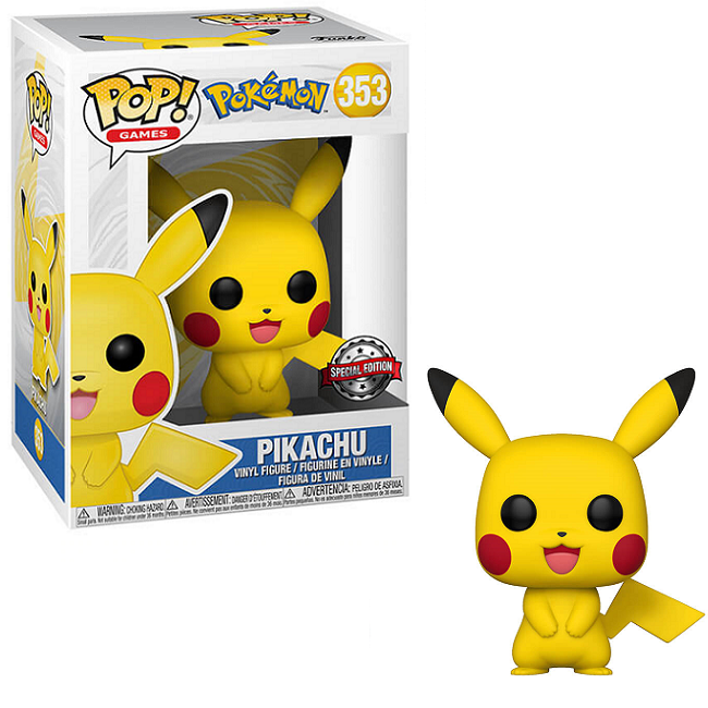  Pikachu #353 - Pokemon Funko Pop! Games [Special Edition] 