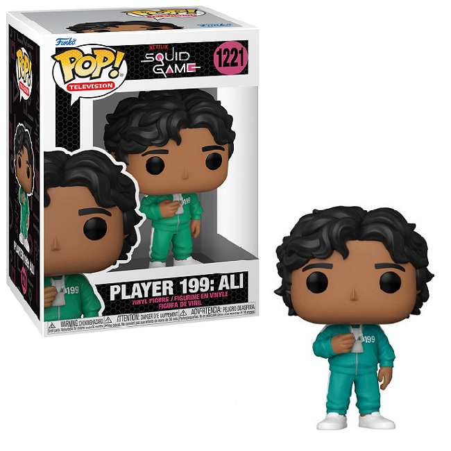  Player 199 Ali #1221 - Squid Game Funko Pop! TV 