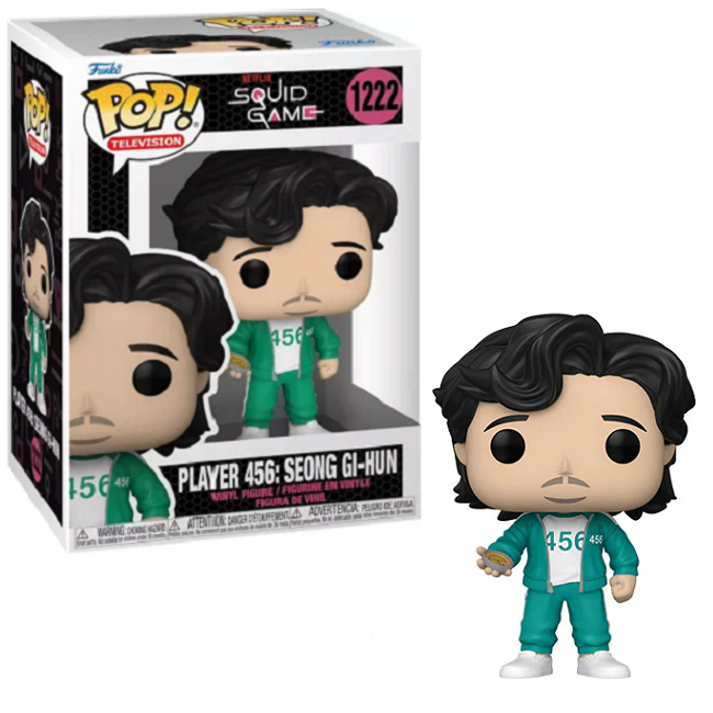  Player 456 Seong Gi-hun #1222 - Squid Game Funko Pop! TV 
