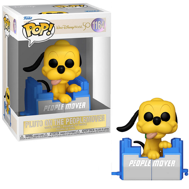  Pluto On The People Mover #1164 - WDW50 Funko Pop! 