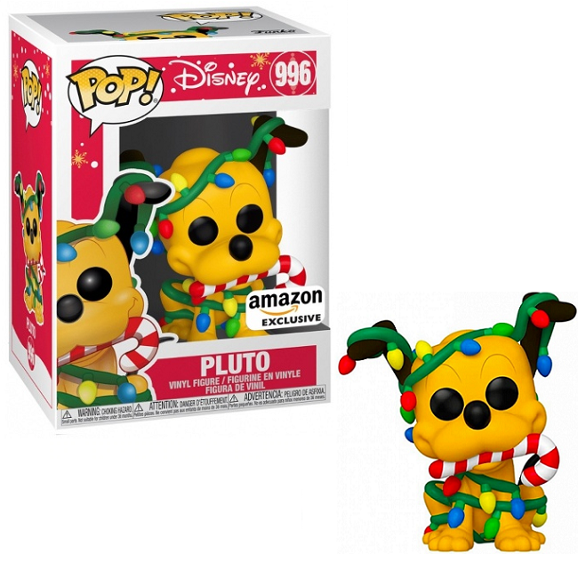  Pluto #996 - Disney Funko Pop! [Holiday Amazon Exclusive] 