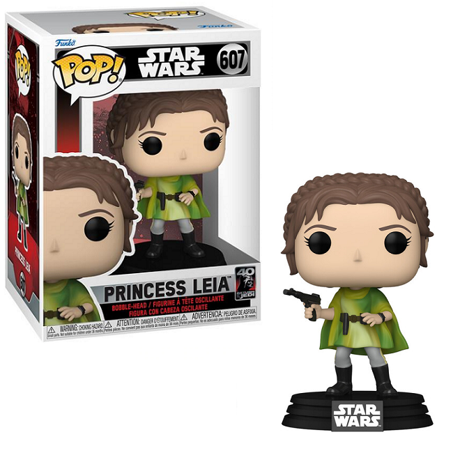  Princess Leia #607 - Return of the Jedi 40th Funko Pop! 