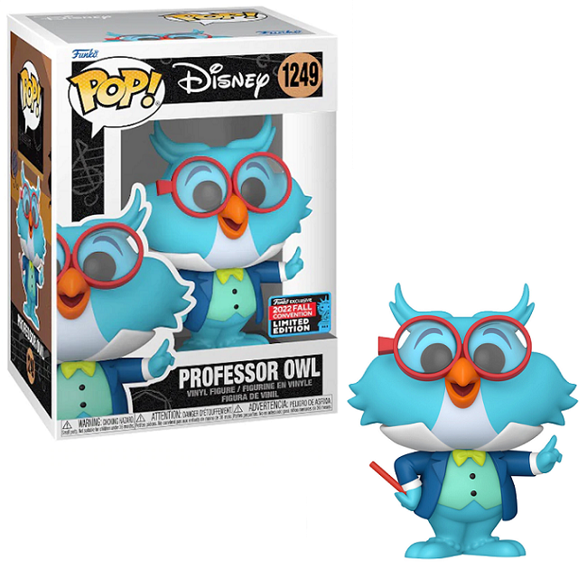  Professor Owl #1249 - Disney Funko Pop! [2022 Fall Convention Limited Edition] 