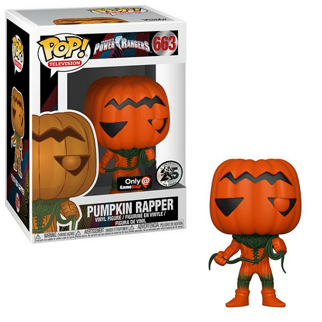  Pumpkin Rapper #663 – Power Rangers 25th Funko Pop! TV [GameStop Exclusive] 