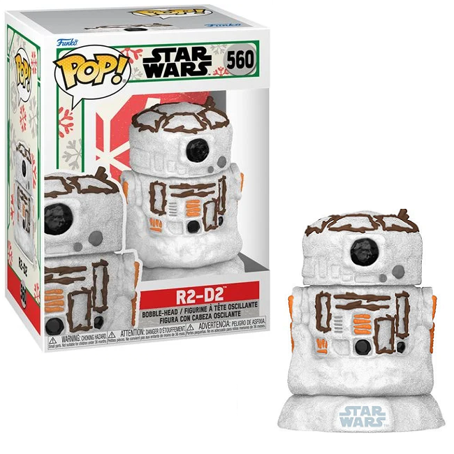  R2-D2 #560 - Star Wars Funko Pop! [Snowman] 